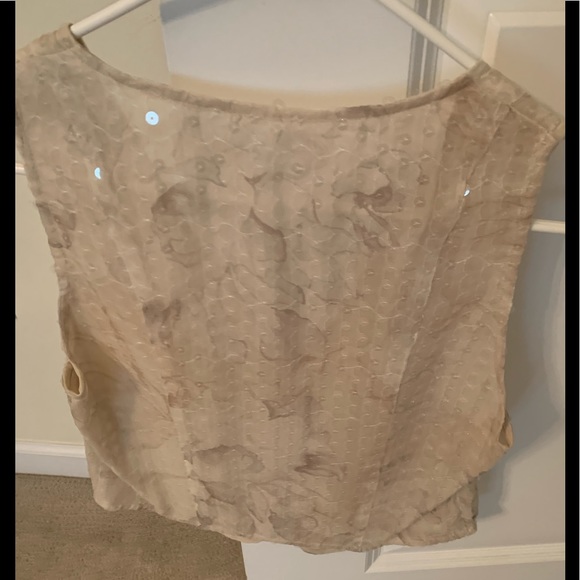 NWT Giorgio Armani Sequin Vest Made in Italy - Picture 3 of 7